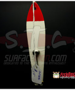 Bone Jig Clone - Aluminium - White/Red