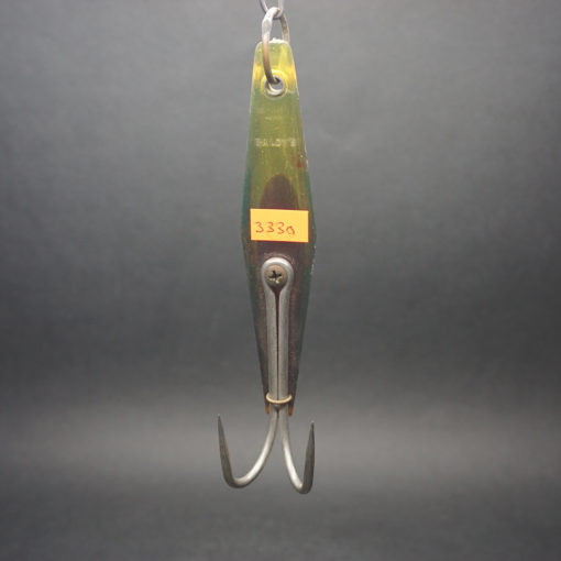 Baldy's - Medium 5 1/4" - Med. Green/Red - Dbl. Hook