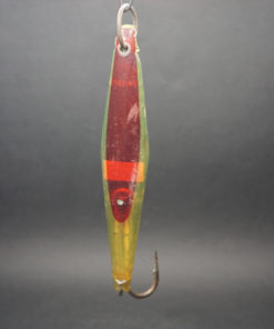 Baldy's - Large 6" - Med. Green/Red - Dbl. Hook