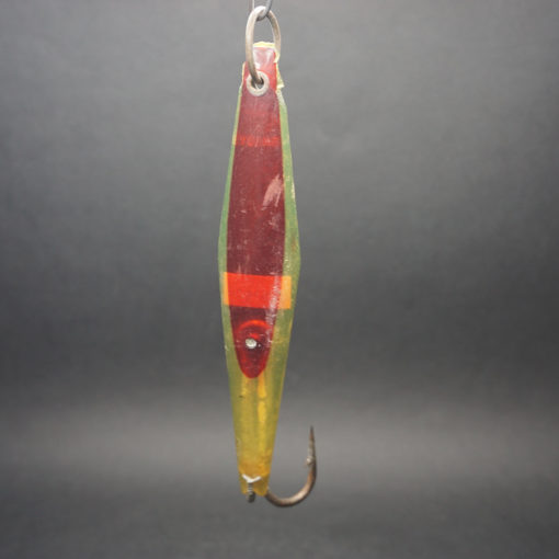 Baldy's - Large 6" - Med. Green/Red - Dbl. Hook