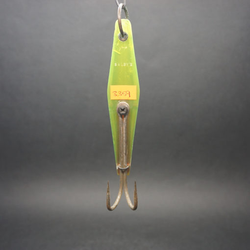 Baldy's - Small 5" - Med. Green/Red - Dbl. Hook
