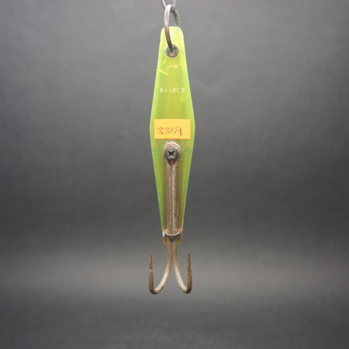 Baldy's - Small 5" - Med. Green/Red - Dbl. Hook