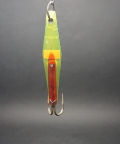 Baldy's - Small 5" - Med. Green/Red - Dbl. Hook