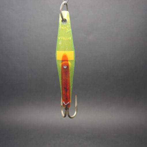 Baldy's - Small 5" - Med. Green/Red - Dbl. Hook