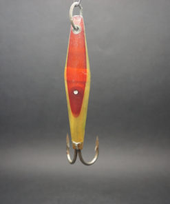 Baldy's - Small 5" - Med. Green/Red - Dbl. Hook
