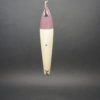 Baldy's - Small 5" -  Point Nose - White/Red - Single Hook