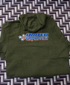 United Composites Hoodie - (Green) - Large Only