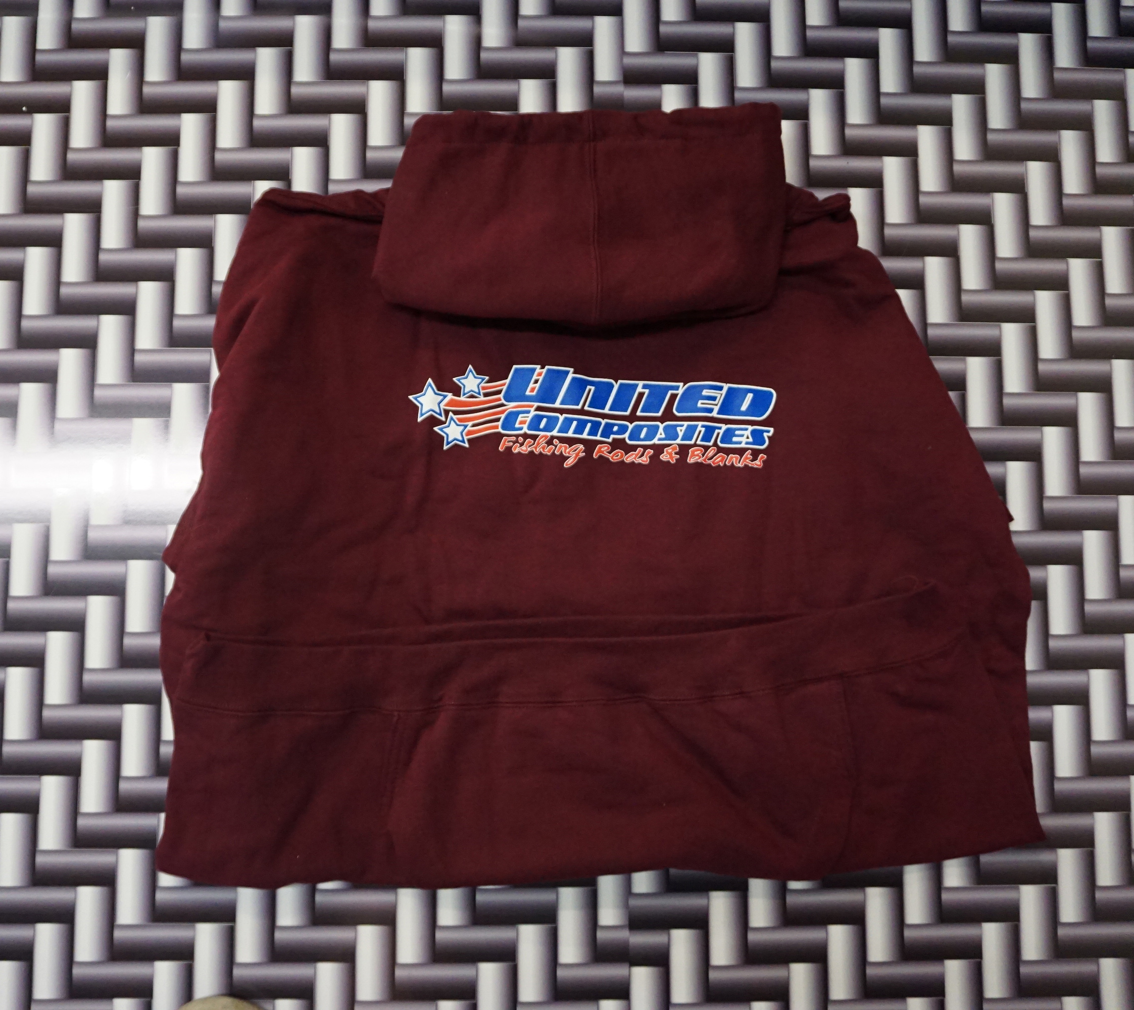 United Composites Hoodie - (Maroon) - XXL Only 2 United Composites Hoodie - (Maroon) - XXL Only