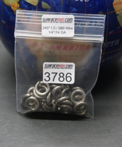 Stainless Steel Rings 14 GA - 1/4
