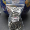 Stainless Steel Rings 12 GA - 3/4" - Bag of 24