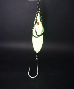 Fall Flat 500g Vertical Jigs - Glow