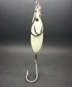 Fall Flat 500g Vertical Jigs - Glow