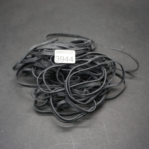 Black Rubber Bands - 1 oz. - Approx. 50