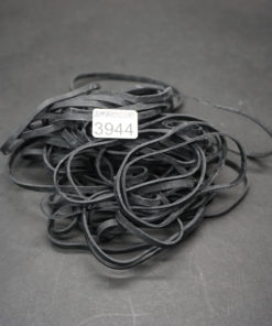 Black Rubber Bands - 1 oz. - Approx. 50