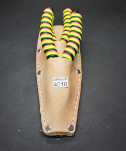 Leather Sheath W/ Titanium Coated 7