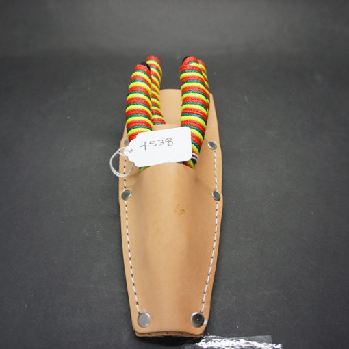 Leather Sheath W/ Titanium Coated 7" Pliers and Dykes