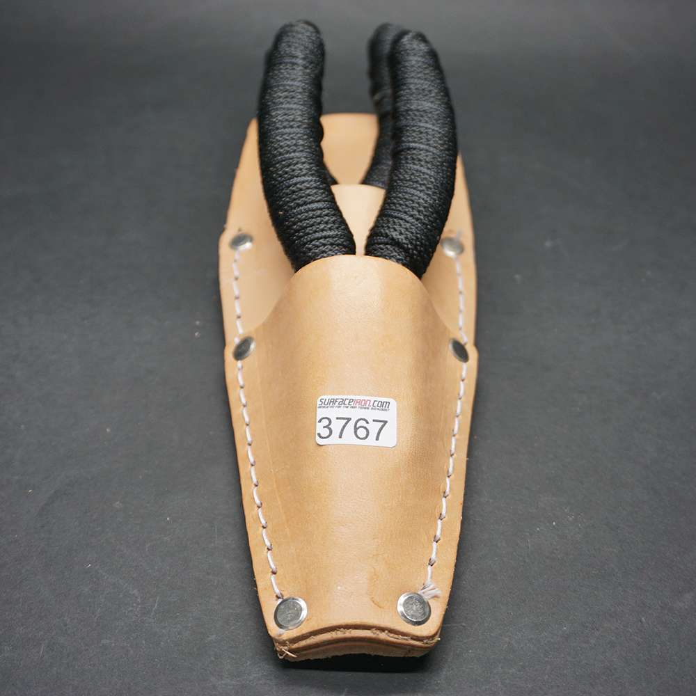 Leather Sheath W/ Titanium Coated 7" Pliers and Dykes