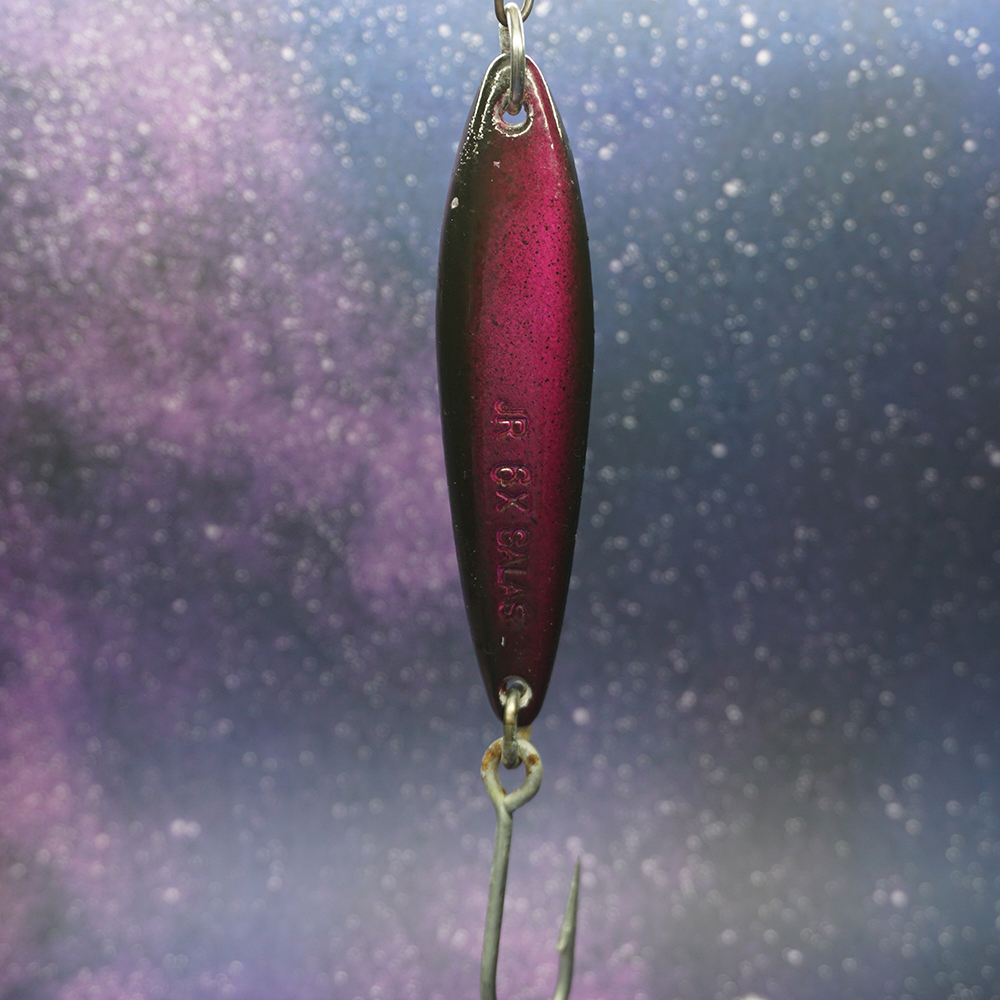 Salas - 6X Jr *Heavy* - Purple/Black - Single Hook