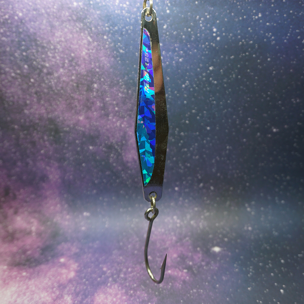 Raider - 125g - Silver/Blue Prizm - Single Hook