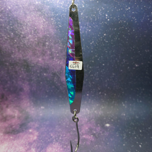 Raider - 200g - Silver/Blue Prizm - Single Hook