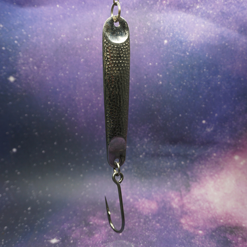 Hopkins - NO=EQL 600 - Hammered Silver - Single Hook