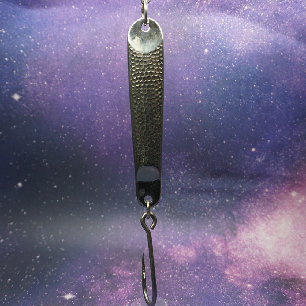Hopkins - NO=EQL 600 - Hammered Silver - Single Hook