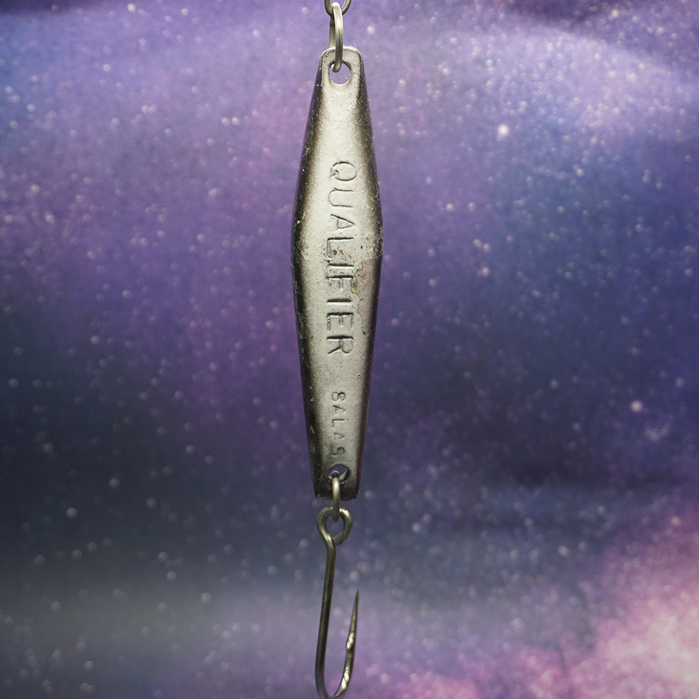 Salas - Qualifier - Purple/Black/White - Single Hook