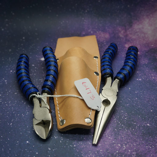 Leather Sheath W/ Titanium Coated Pliers