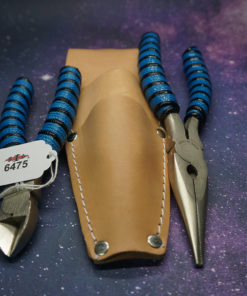 Leather Sheath W/ Titanium Coated Pliers