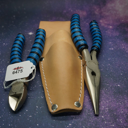 Leather Sheath W/ Titanium Coated Pliers