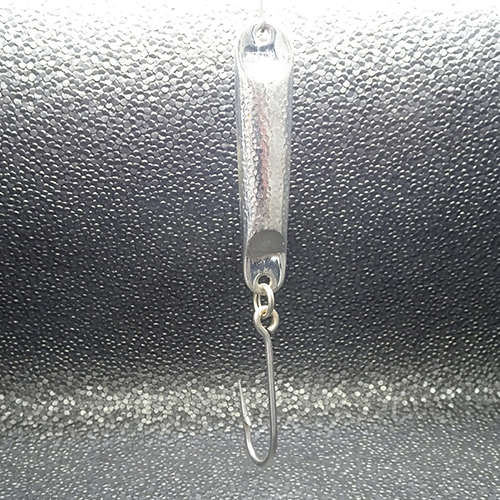 Hopkins - NO=EQL 450 - Hammered Silver - Single Hook