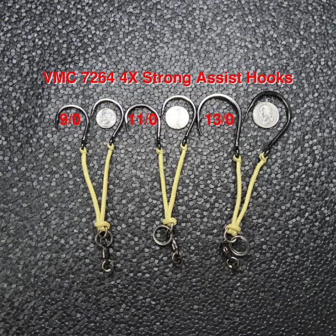 11/0 Super Duty Kevlar Double Assist hook Rig