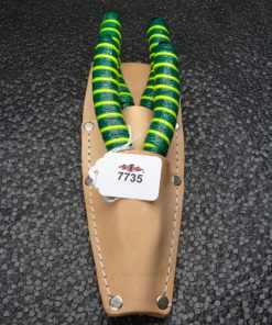 Leather Sheath W/ Titanium Coated 7" Pliers and Dykes