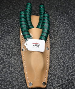 Leather Sheath W/ Titanium Coated 7" Pliers and Dykes