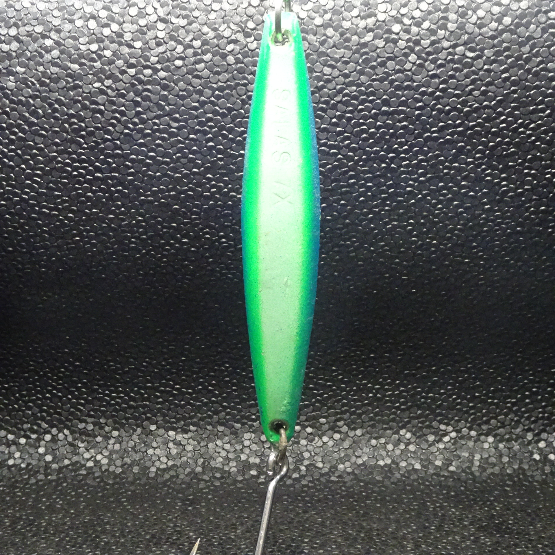 Salas - 7X - Blue/Green/White - Single Hook