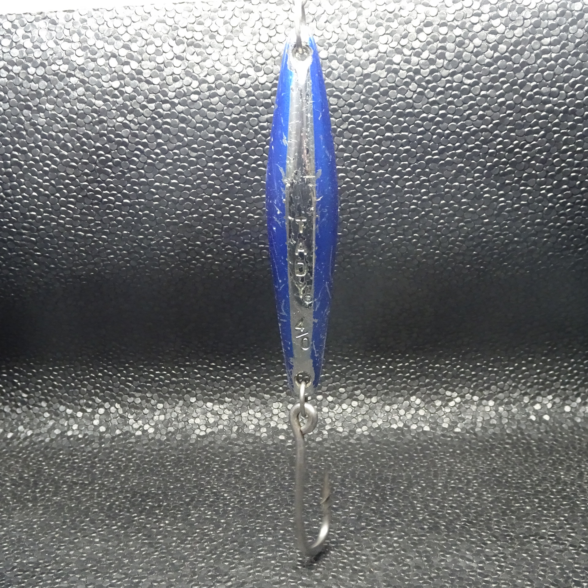 Tady - 4/0 - Blue/Chrome - Single Hook