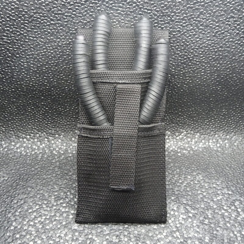 Black Leather wrapped Dykes/Plier Set