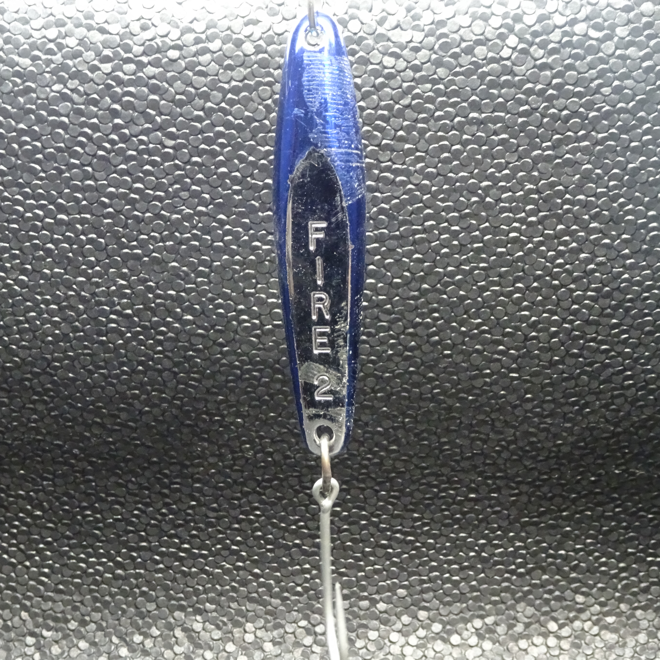Fire Iron - Fire 2 - *Heavy* -  Blue/Chrome - Single Hook