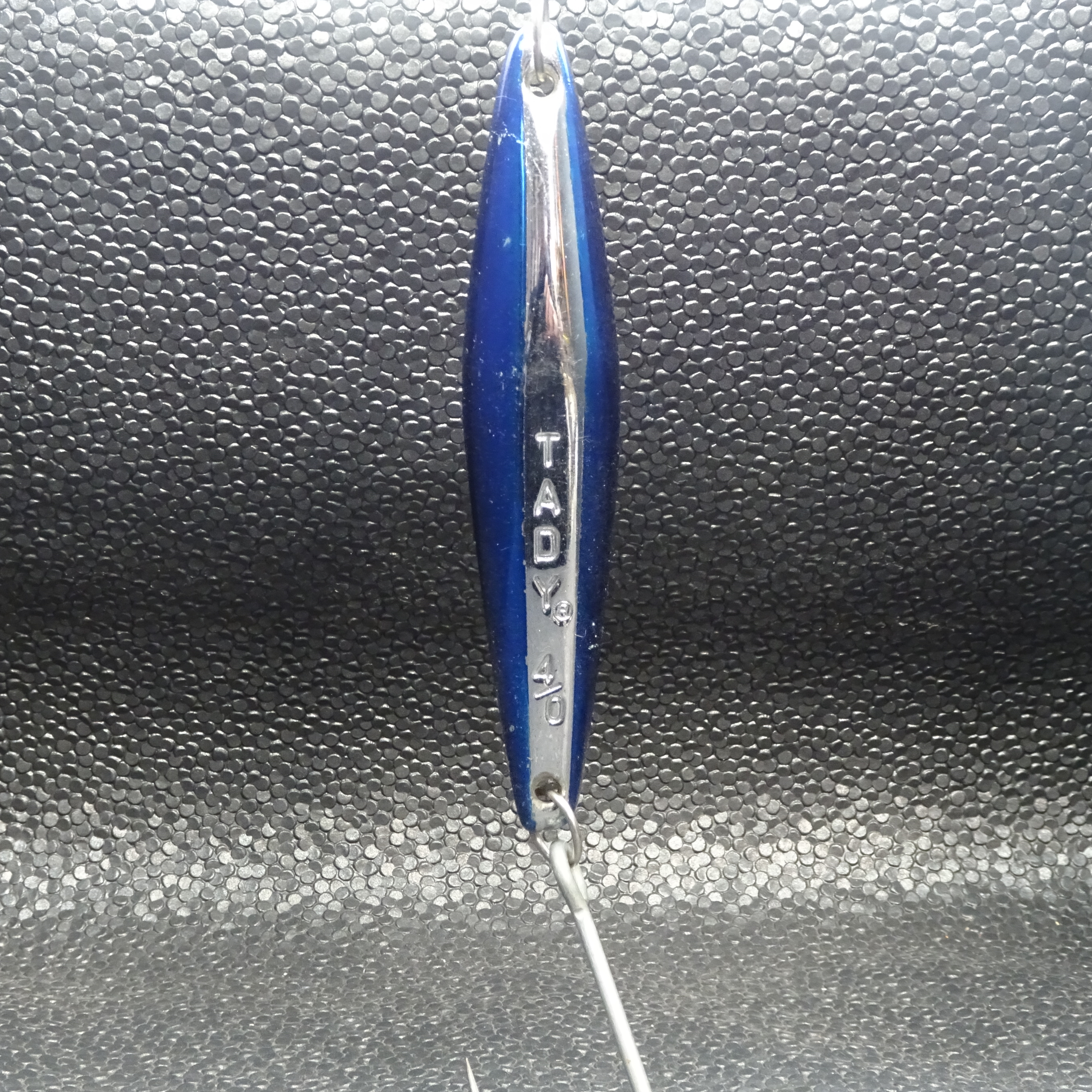 Tady - 4/0 - *Heavy* -  Blue/Chrome - Single Hook