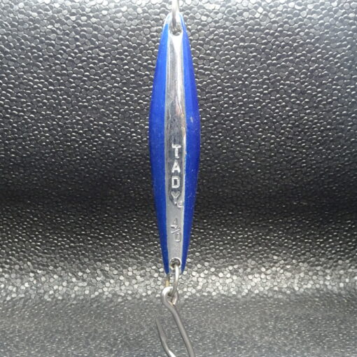 Tady - 4/0 - *Heavy* -  Blue/Chrome/Glow - Single Hook